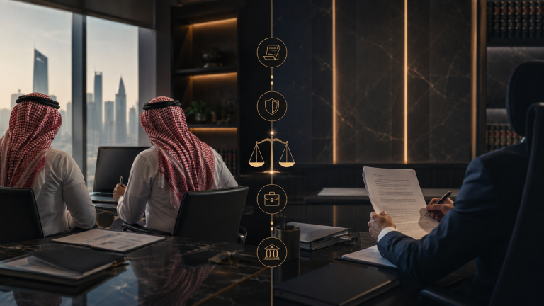 تعرف على الفرق بين محامي شركات ومستشار قانوني للشركات، ومتى تحتاج إلى الاستشارات القانونية أو التمثيل القانوني لحماية نشاطك التجاري.